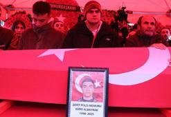 Şehit polis memuru, memleketi Samsun’da toprağa verildi