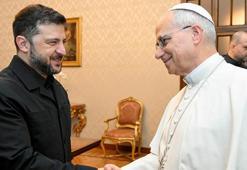 Zelenskiy, Papa 14’üncü Leo ile bir araya geldi
