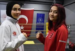 Muay thai ve kick boks sporcusu kız kardeşler, yeni şampiyonluklara hazırlanıyor