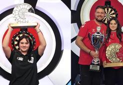 Denizli'nin gururu Zehra Gemi dartta dünyanın zirvesinde