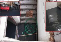 Sultangazi'de iş yeri ve evleri atık su bastı