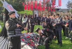 Beşiktaş'taki terör saldırısında şehit düşenler için anma töreni