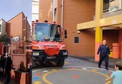 Fatih'te doğal gaz kaçağı şüphesi okulda paniğe neden oldu