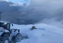 Şırnak’ta karla mücadele çalışması