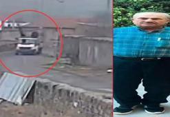 Geri gelen kamyonetin çarptığı yaya öldü; kaza anı kemarada