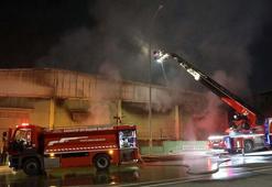 Gaziantep'te ambalaj fabrikasında yangın