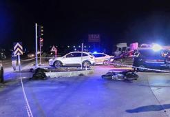 Kırmızı ışıkta geçen TIR ile motosiklet çarpıştı: 1 ölü