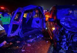 Mardin’de 3 aracın karıştığı kazada 3 ölü, 6 yaralı