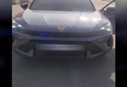 Çakarlı araç kullanan sürücüye 276 bin TL ceza; ehliyetine de el konuldu