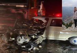 TIR ile kafa kafaya çarpışan otomobildeki yolcu da öldü