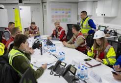 Akkuyu NGS inşaat bölgesinde kapsamlı acil durum tatbikatı gerçekleştirildi