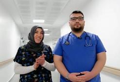 Doktor olup, hemşire annesinin yanına atandı