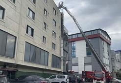 Restoranda yangın çıktı, otelde kalanlar tahliye edildi