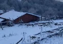 Amasya'da yaylalar beyaza büründü