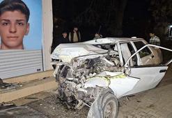 Arkadaşının öldüğü kazada ağır yaralanan ehliyetsiz sürücü kurtarılamadı