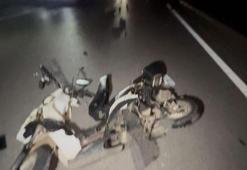 Hafif ticari araçla çarpışan elektrikli motosikletin sürücüsü öldü