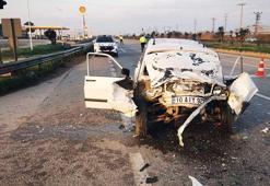 Otomobil, aynı yöne giden otomobile çarptı; 15 yaşındaki Furkan öldü