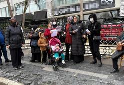 Birikimlerini emanet ettikleri kuyumcunun evinin önünde eylem yaptılar