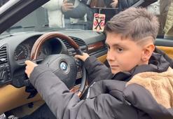 Otomobil tutkunu Himmet'in hayali için yüzlerce araçla konvoy