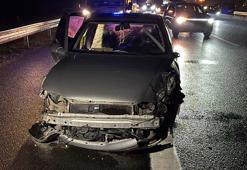 Otoyolda zincirleme kaza: 7 yaralı