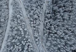 Karabük’ün yüksek kesimlerinde kar yağışı etkili oldu