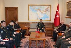 Bakan Güler, Moğolistan Genelkurmay Başkanını kabul etti