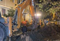 Avcılar'da İSKİ'nin çalışma yaptığı sokakta göçük; yaralanan işçi hastaneye kaldırıldı