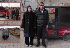 DHA haber yapmıştı; görme engelli eşini iş yerine götüren kadının isteği gerçek oldu