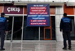 Gaziantep’te tarihi geçmiş ürün satan zincir markete kapatma cezası