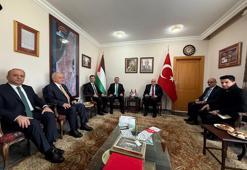 Destici'den Filistin'in Ankara Büyükelçiliği'ne hayırlı olsun ziyareti