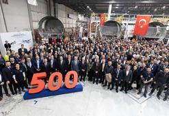 TUSAŞ, Airbus'a 500'üncü gövde teslimatını gerçekleştirdi