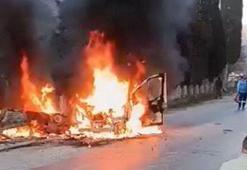 Aydın'da kaza sonrası iki araç da alev aldı: 2 yaralı