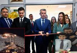 Kartalkaya'daki yangında ölen Nehir ve Doruk kardeşlerin isimleri kütüphanede yaşatılacak