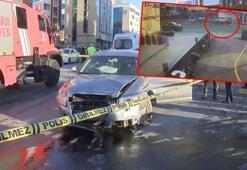 Şişli'de otomobil yayalara çarptı; 2 ölü 6 yaralı