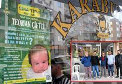 Kuşadası’nda erkek kuaförleri SMA’lı Teoman bebek için seferber oldu