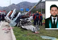 Avukat, duruşmaya giderken kazada yaşamını yitirdi