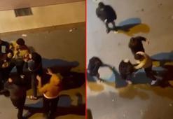 Taksici ile kadınların kavgası kamerada