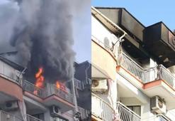 Manisa'da evde yangın; 3 kişi dumandan etkilendi, 6 kedi öldü