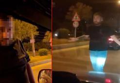 Trafikte tartıştığı kişilere yumruk atıp, tabancayla ateş açan kişinin görüntüleri ortaya çıktı