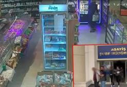 Ankara'da marketten içki çalan 3 kişiyi kameralar kaydetti