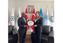 Burundi Ankara Büyükelçisi Ntureka, ULUSKON Başkanı Atasoy’u ziyaret etti