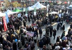 Maltepe'de Gazze'ye yardım için 'Hayır Çarşısı' kuruldu