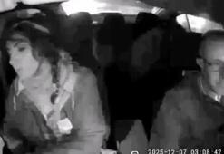 Taksiden 15 bin TL çalan kadın şüpheli tutuklandı; hırsızlık anı kamerada