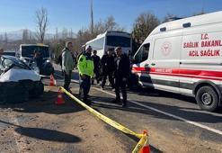 Nevşehir'de yolcu midibüsü ile otomobil çarpıştı: 11 yaralı