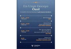 Terminal Kadıköy'de en uzun geceye özel gün boyu etkinlik programı