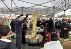 Hamsi ve Mıhlama Festivali'nde 1 ton mıhlama dağıtıldı