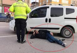 Muayene olup evine dönerken kazada yaralandı, aynı hastaneye kaldırıldı