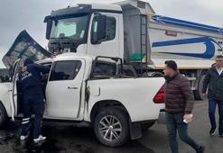 Tokat’ta kamyonet, kamyonla çarpıştı; 1 ölü, 2 yaralı