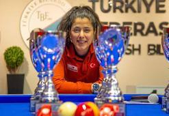 Güzin Müjde Karakaşlı bilardoda üst üste 2 kez genel klasman şampiyonu oldu