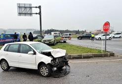 Edirne’de otomobiller çarpıştı; 7 yaralı